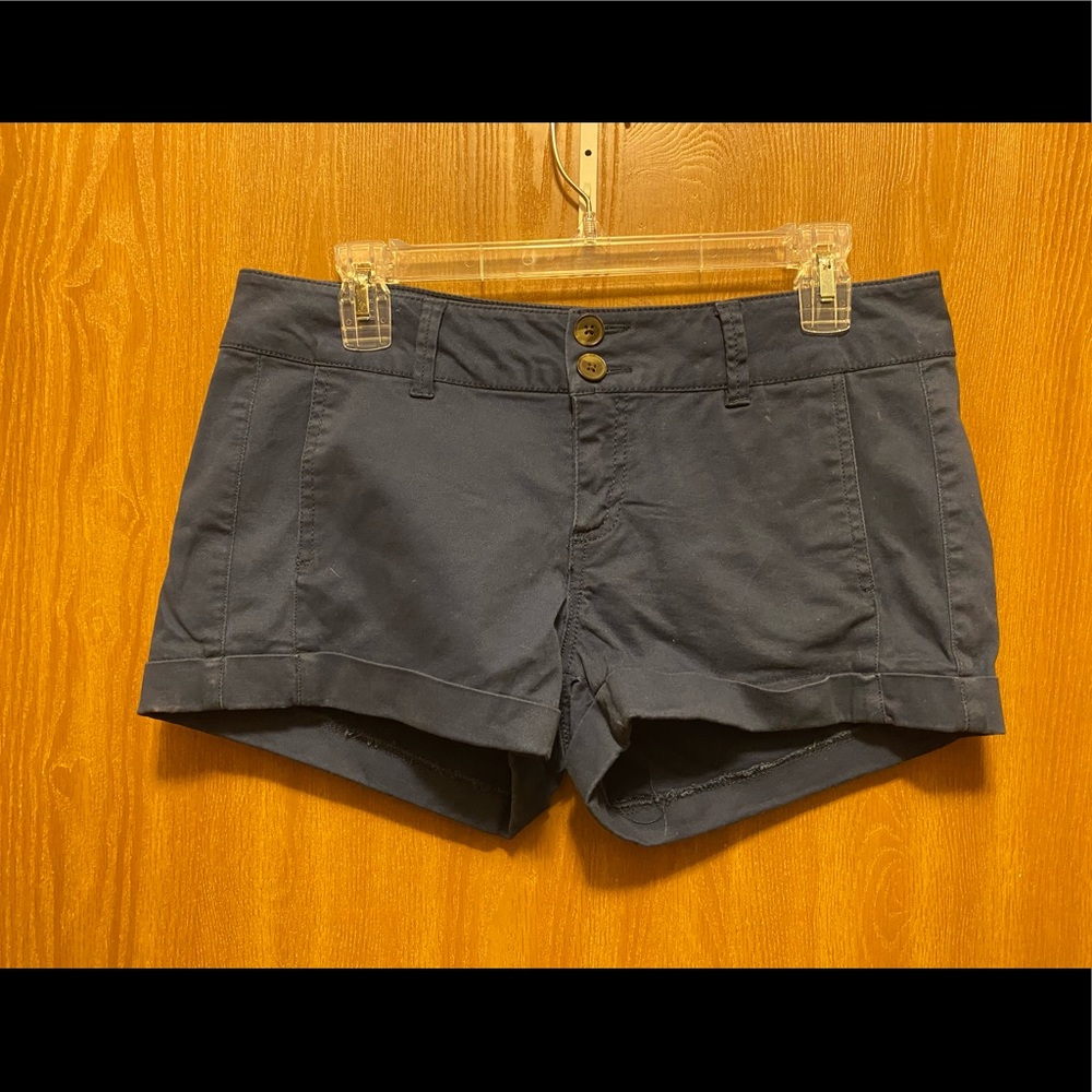 EXPRESS Blue Low Rise Blue Casual Short